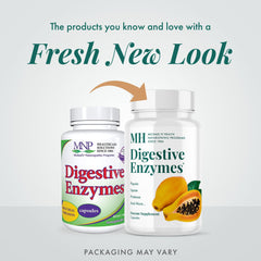 Pancreatin, protease, amylase and lipase ingredients on packaging