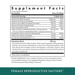 Product packaging of Michael's Female Reproductive Factors