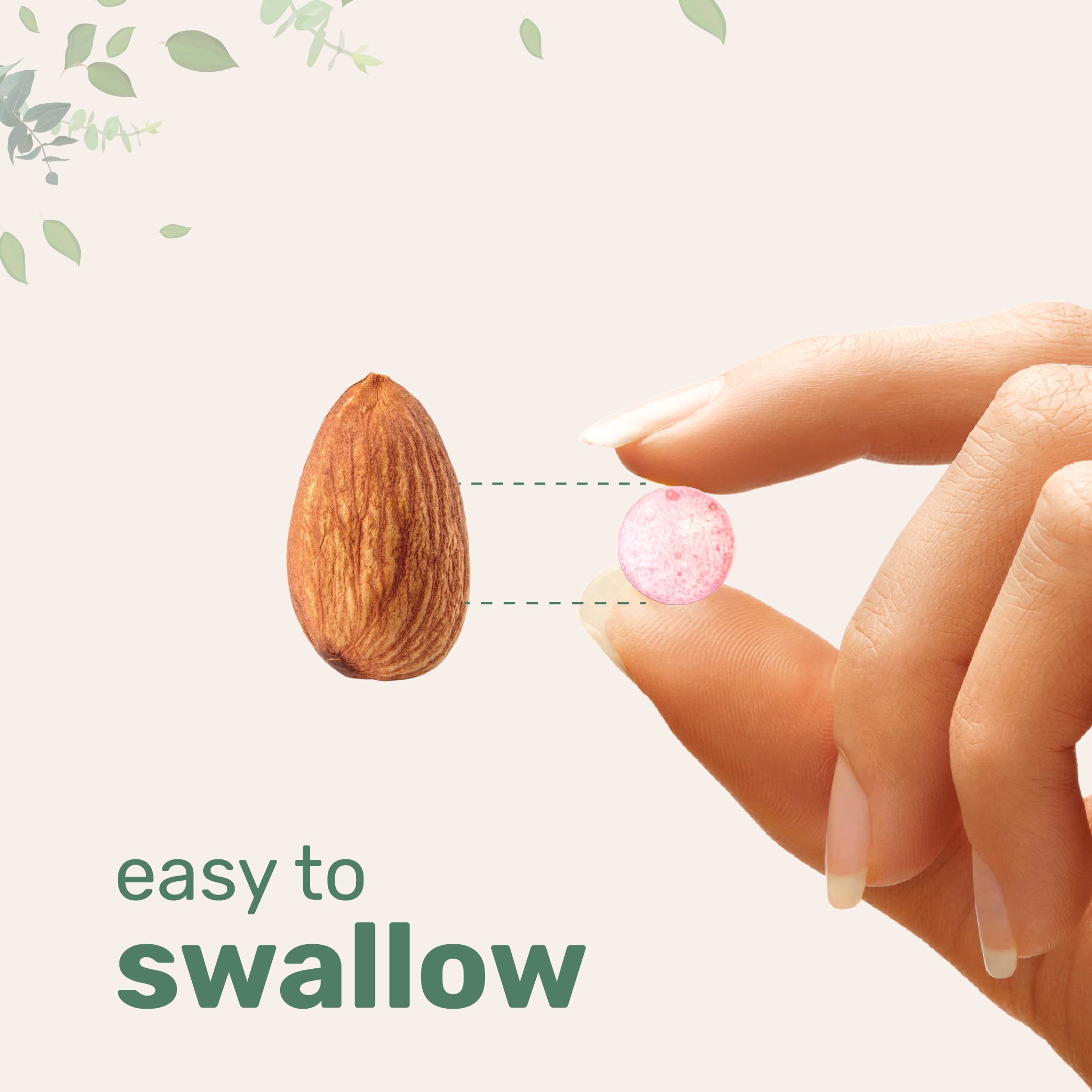 Nutrition facts and ingredients panel for B12 chewables