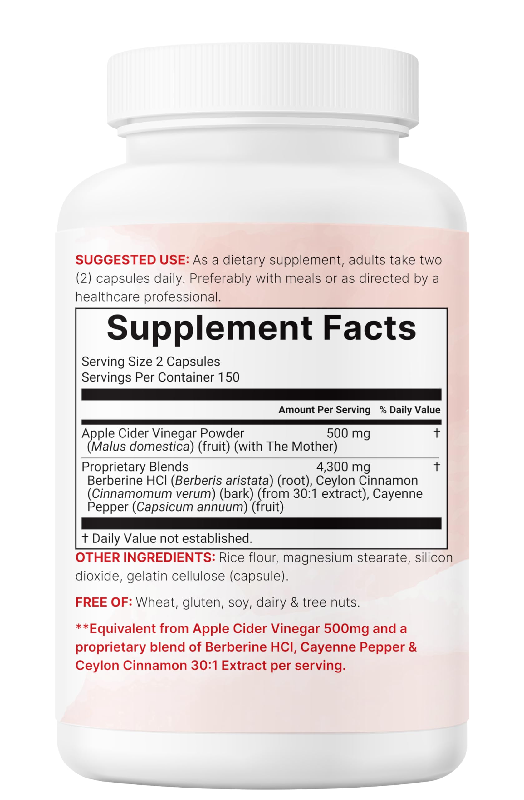 Close-up of capsule with 4,800 mg per serving text
