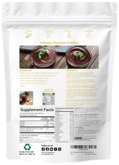 Product label for Micro Ingredients Organic Collagen Peptides Powder 12oz