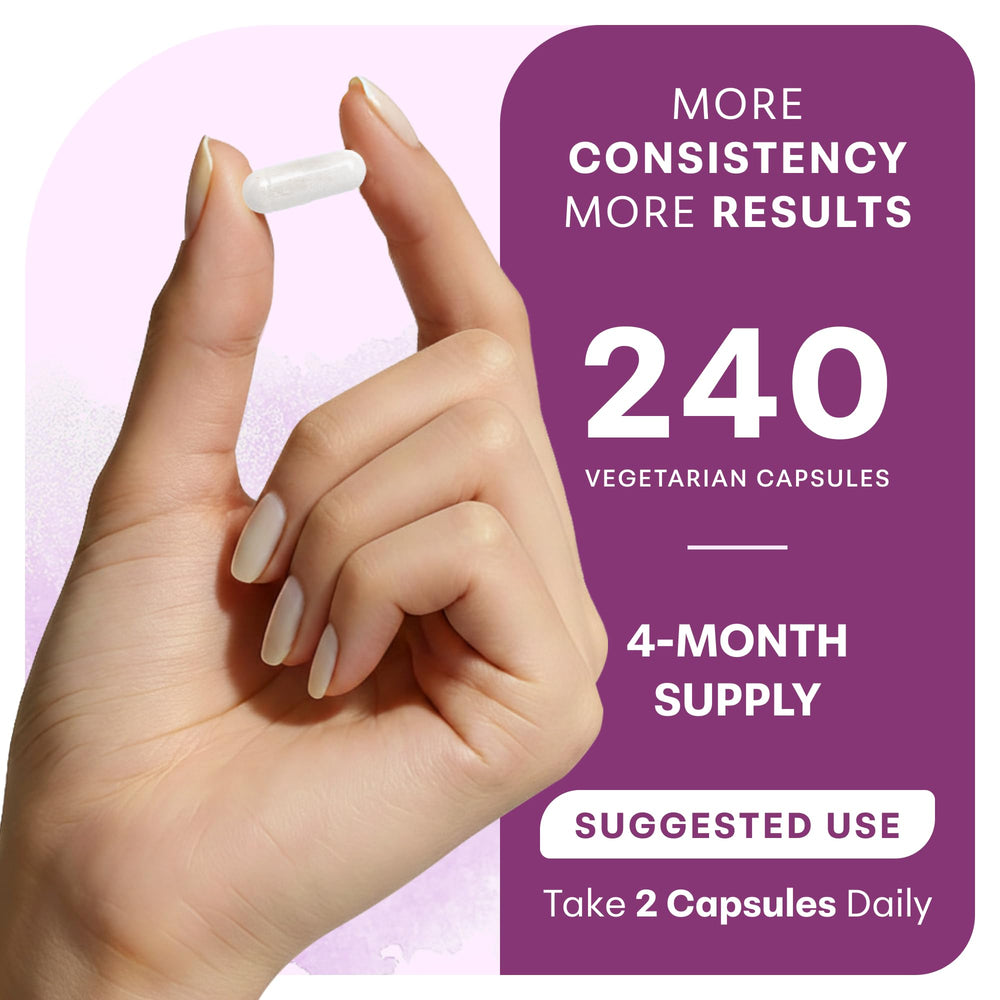 Micro Ingredients label detail highlighting the 20-in-1 magnesium complex and added vitamins for clarity