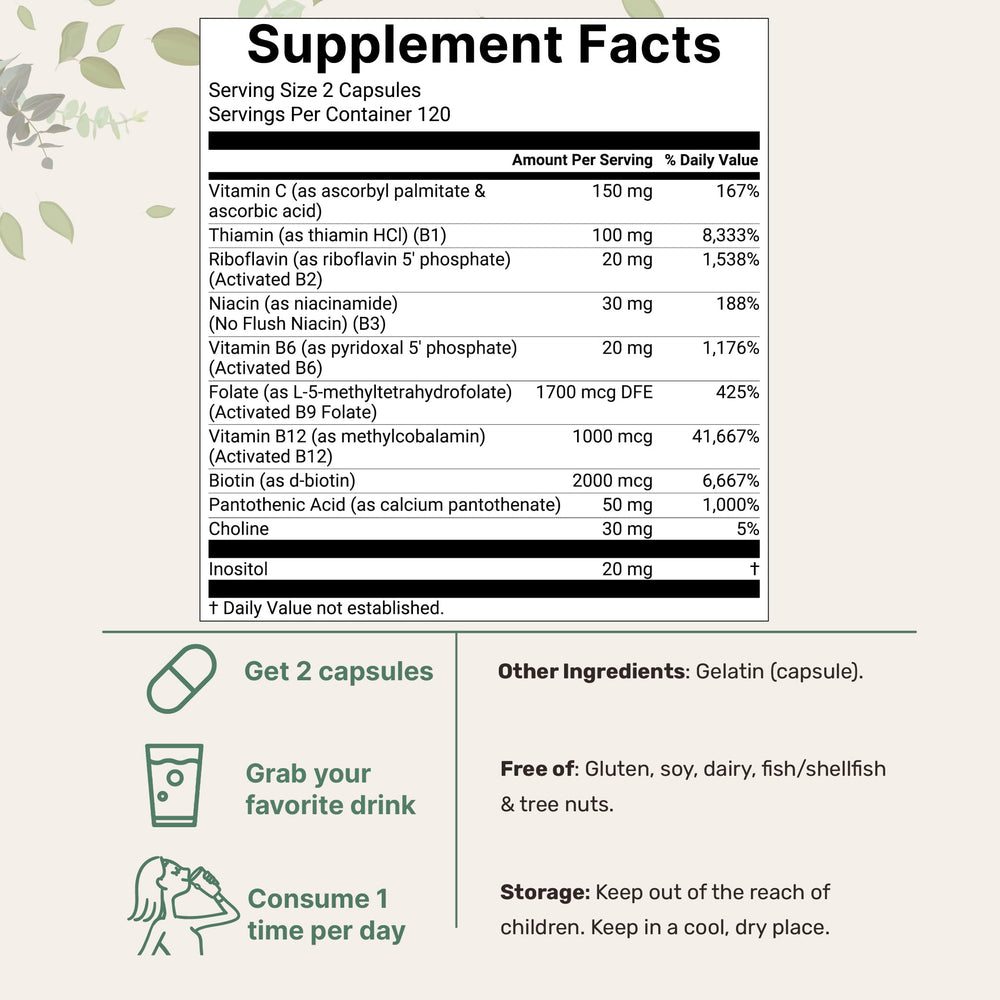 Close-up of product label highlighting 11-in-1 formula
