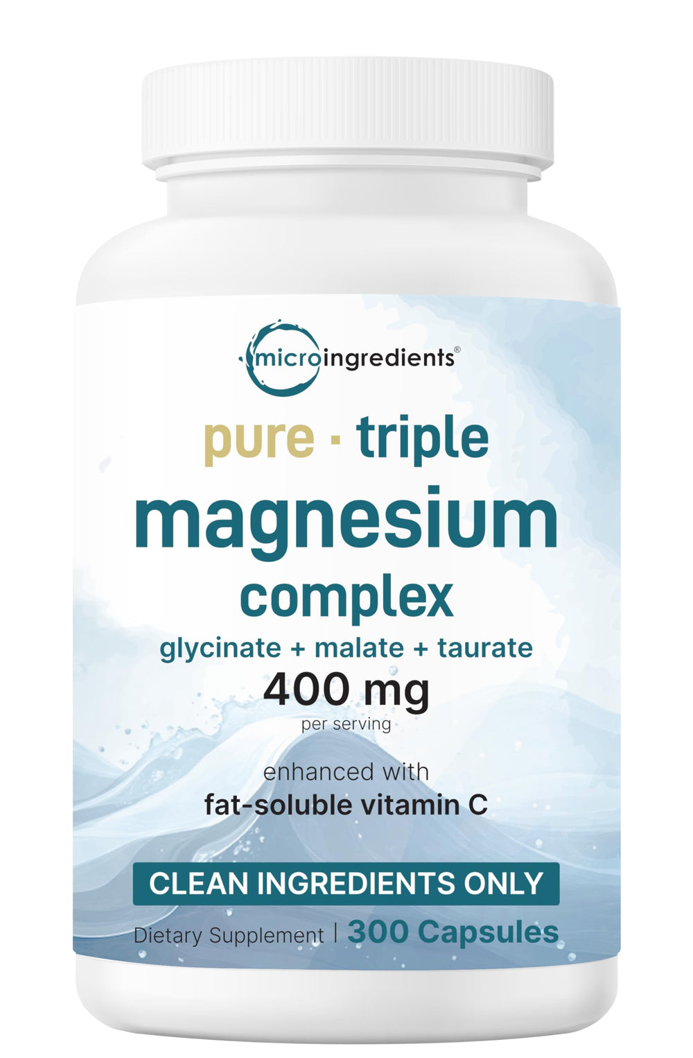 Product image: Micro Ingredients Pure Magnesium Complex, 300 capsules