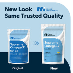 Micro Ingredients softgel close-up highlighting smooth lemon-coated surface for easy swallowing