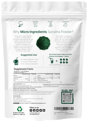 Back view showing supplement facts and ingredients