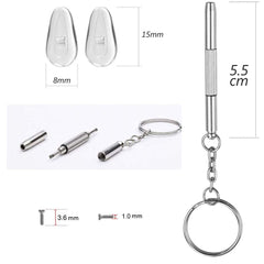 Micro 3-in-1 screwdriver included