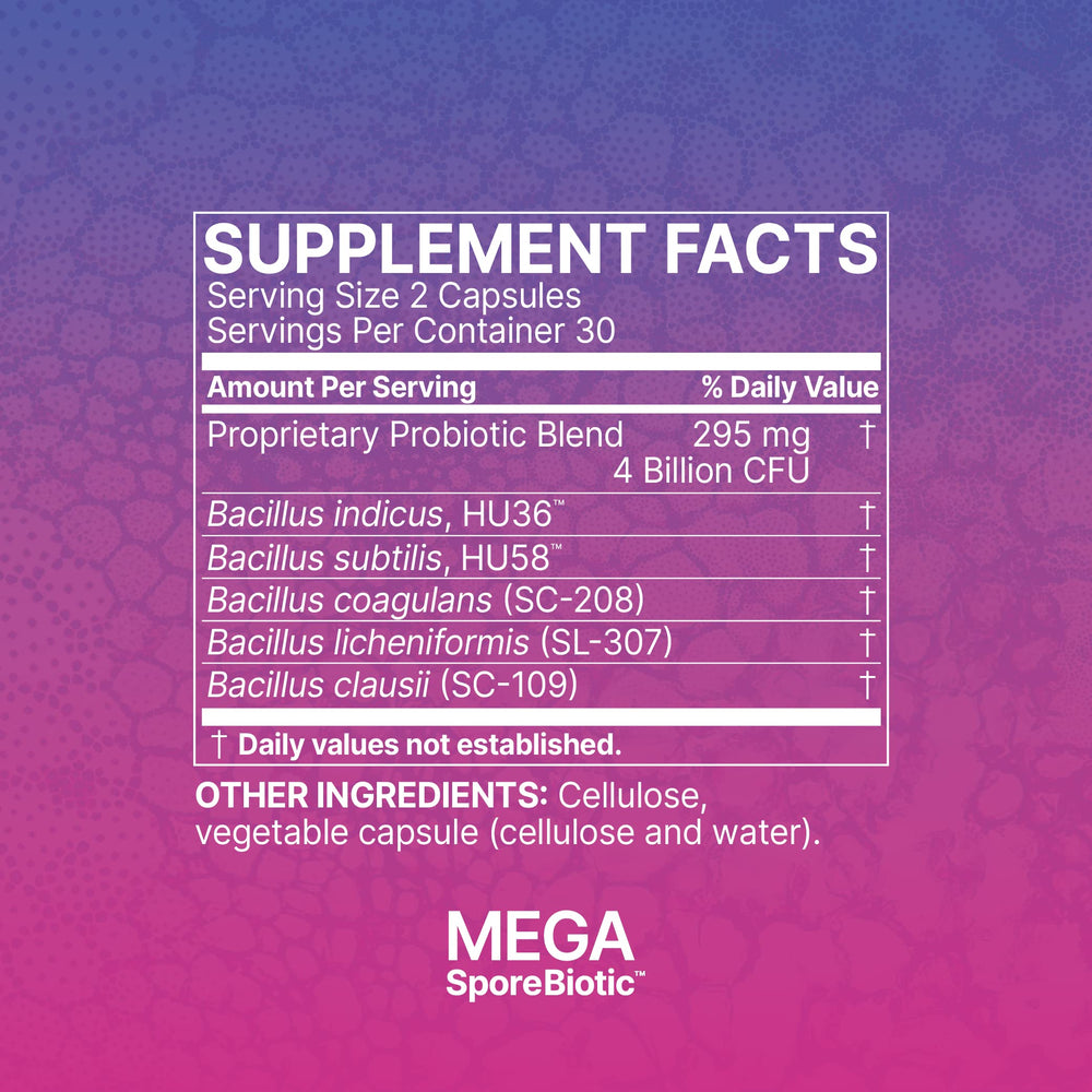 MegaSporeBiotic daily use promotes consistent gut-friendly habits