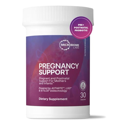 Microbiome Labs Pregnancy Support box and bottle