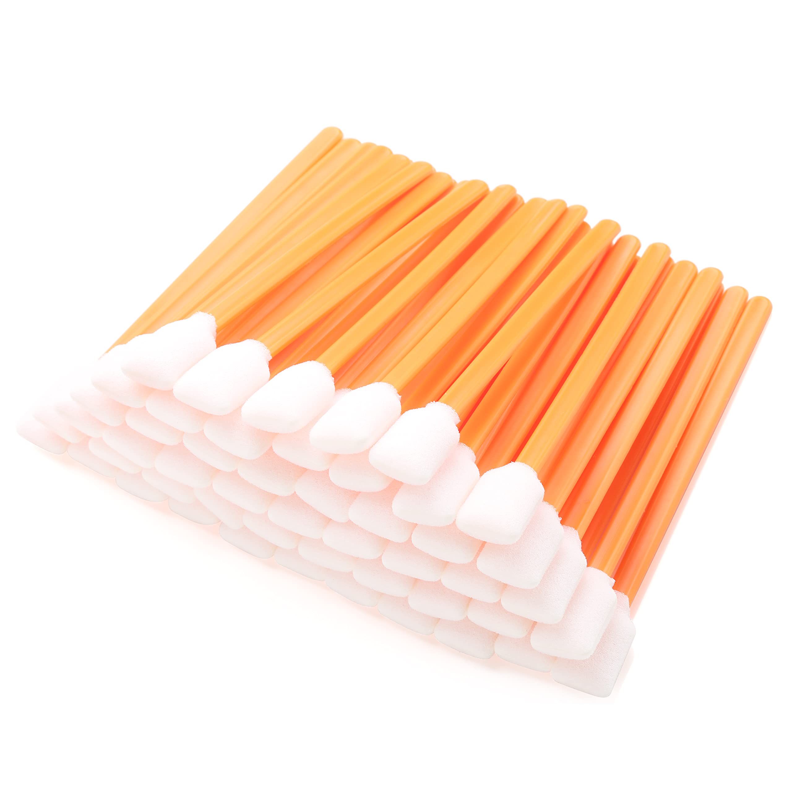 Contents layout: microfiber cloths and foam swabs