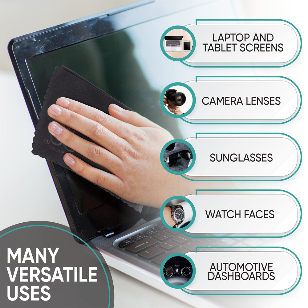 Monitor and display cleaning cloth
