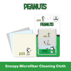 Eyeglass cleaning cloth with Snoopy design – safe for phones and tablets