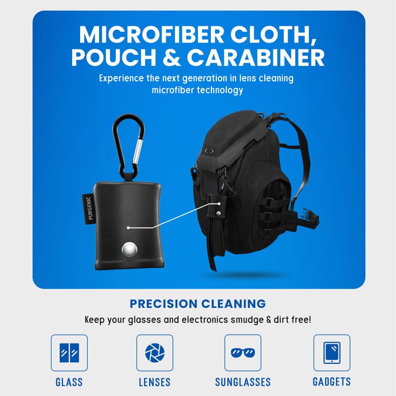 Anti-static clip-on cleaner for delicate optics