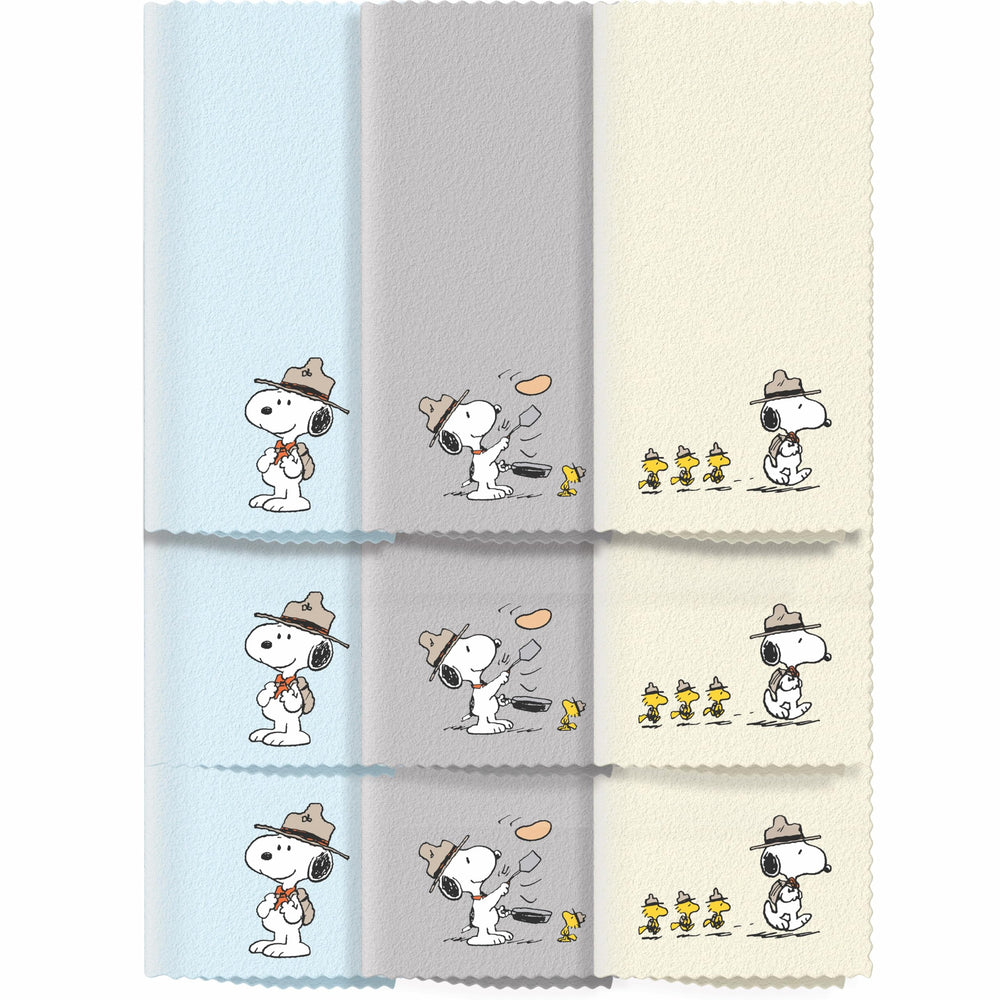 Snoopy microfiber cleaning cloth for glasses