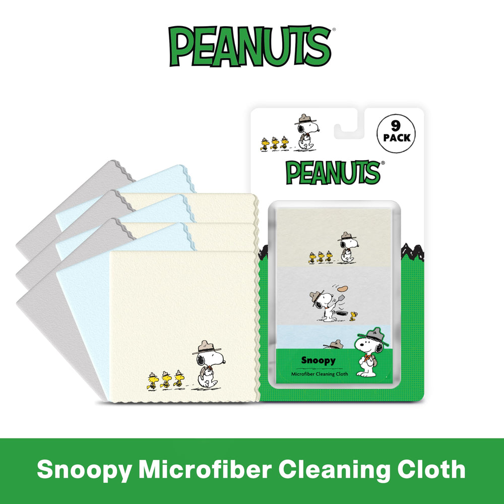 Delicate-surface safe eyeglass cleaning cloth wiping lenses and screens