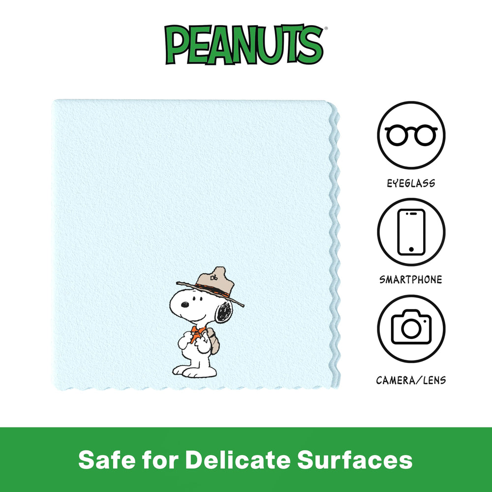 Travel-friendly microfiber cloth set for glasses and gadgets