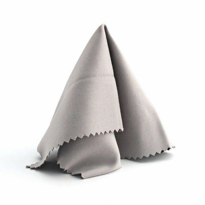 Pack shot of 40-piece grey microfiber cleaning cloths