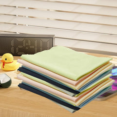 Assorted colors microfiber cloths for organizing by device
