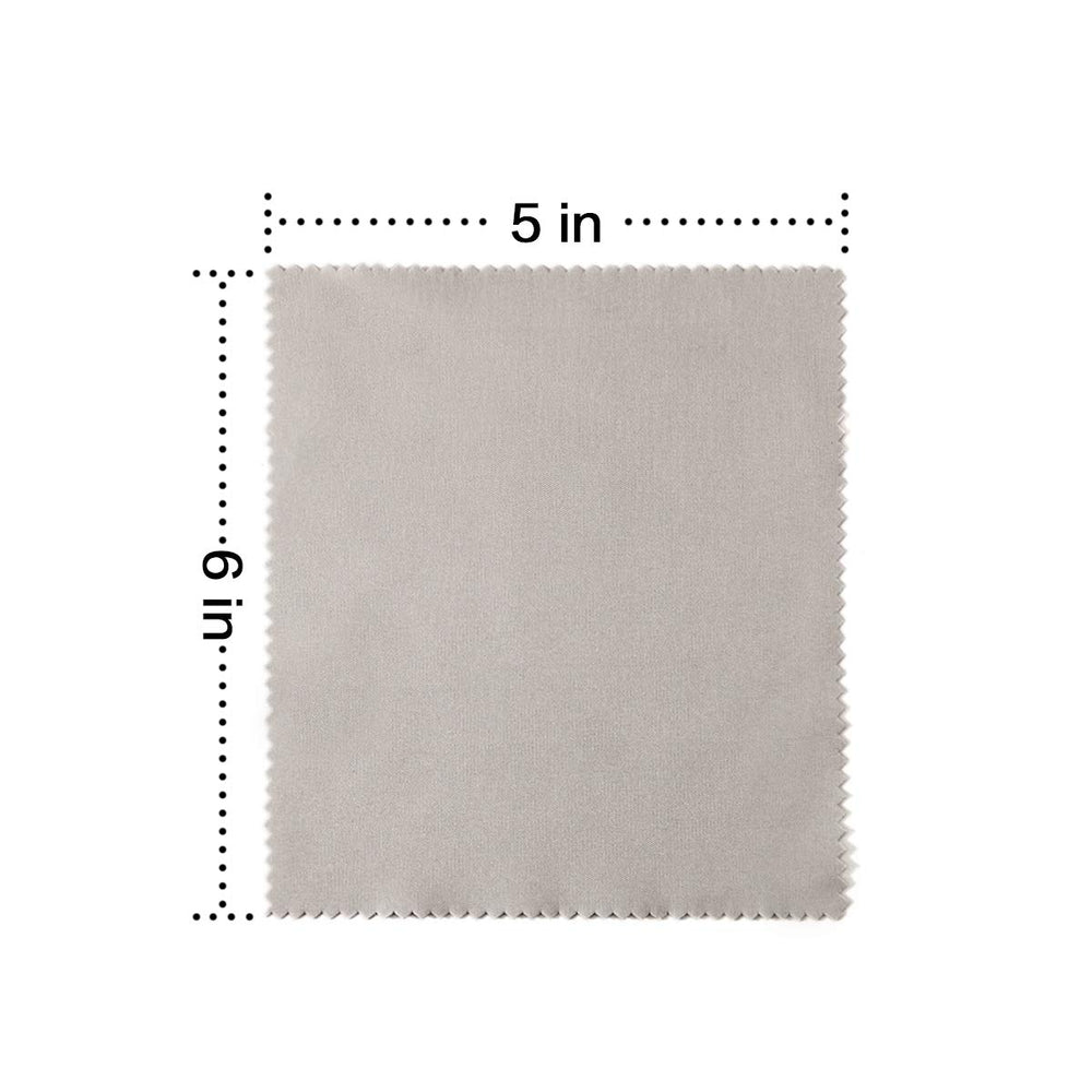 Microfiber glasses cloth 5x6 inches for eyeglasses