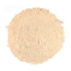 Close-up of kava powder in a scoop