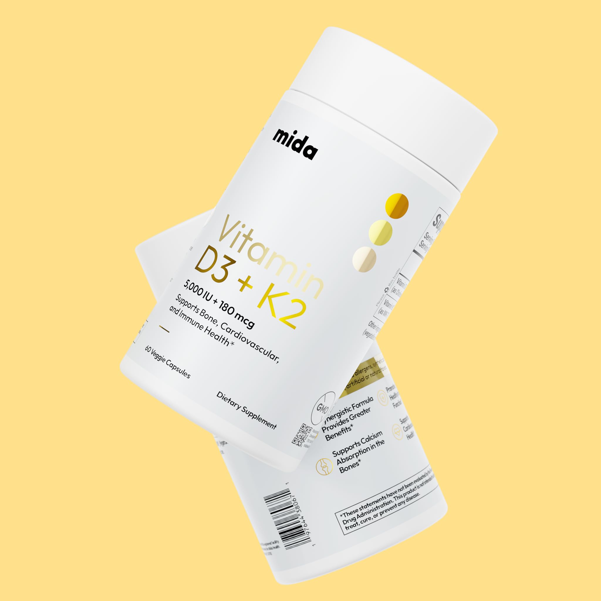 Product box and bottle together