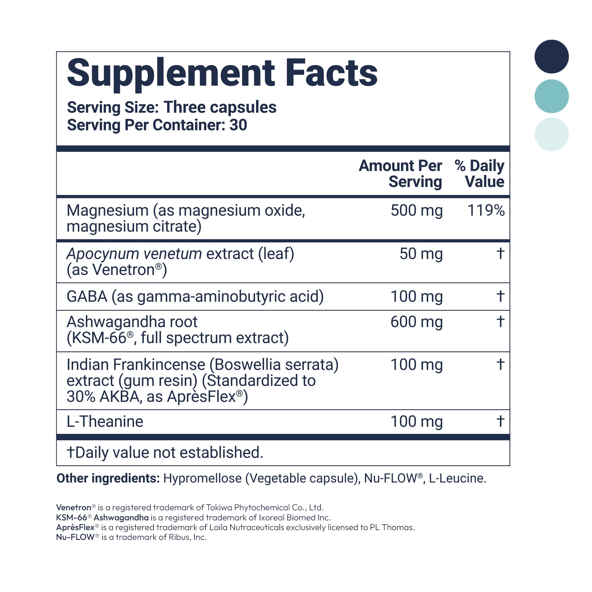 Zenful Sleep capsule with NuFlow excipients