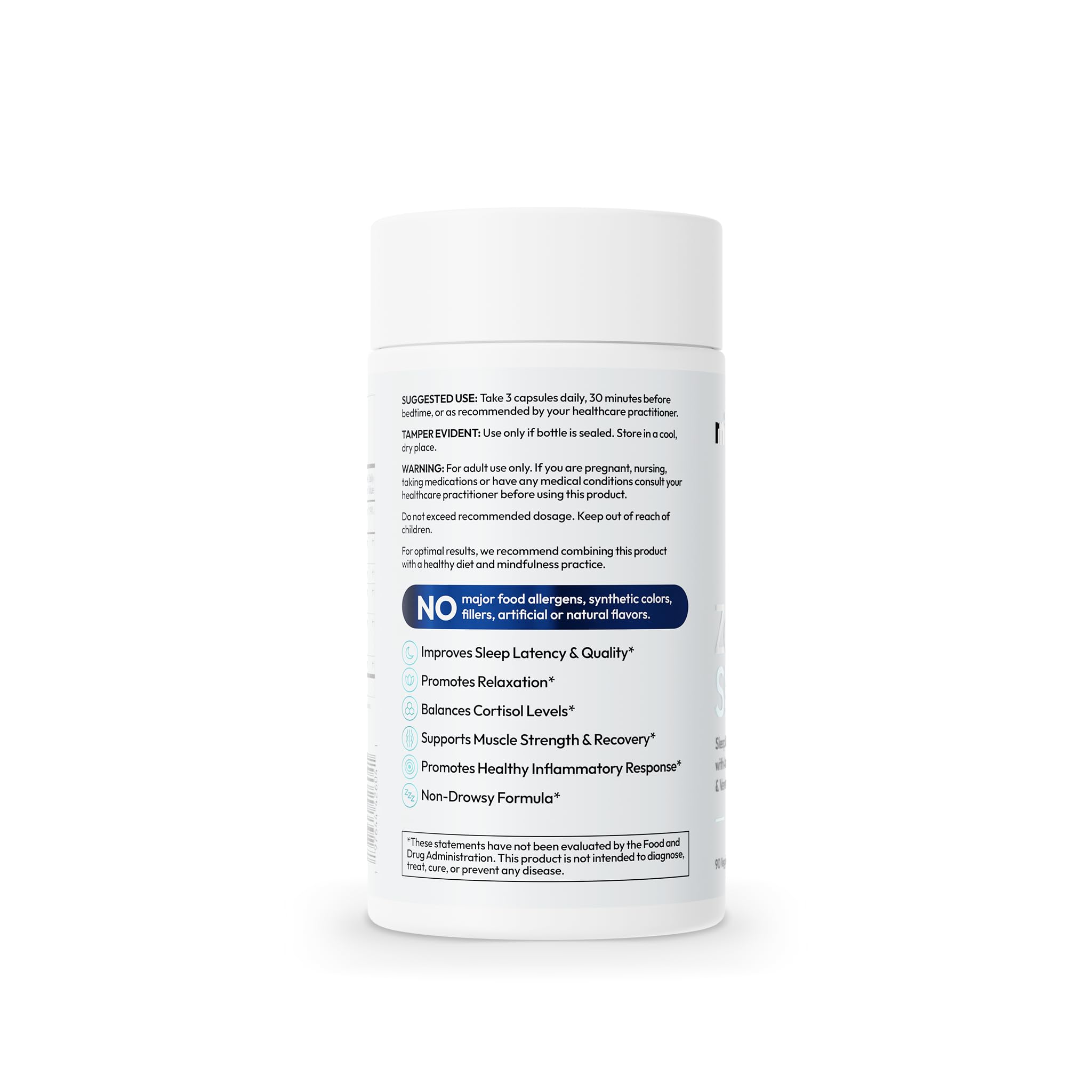 Zenful Sleep product on a calm, sleep-themed background