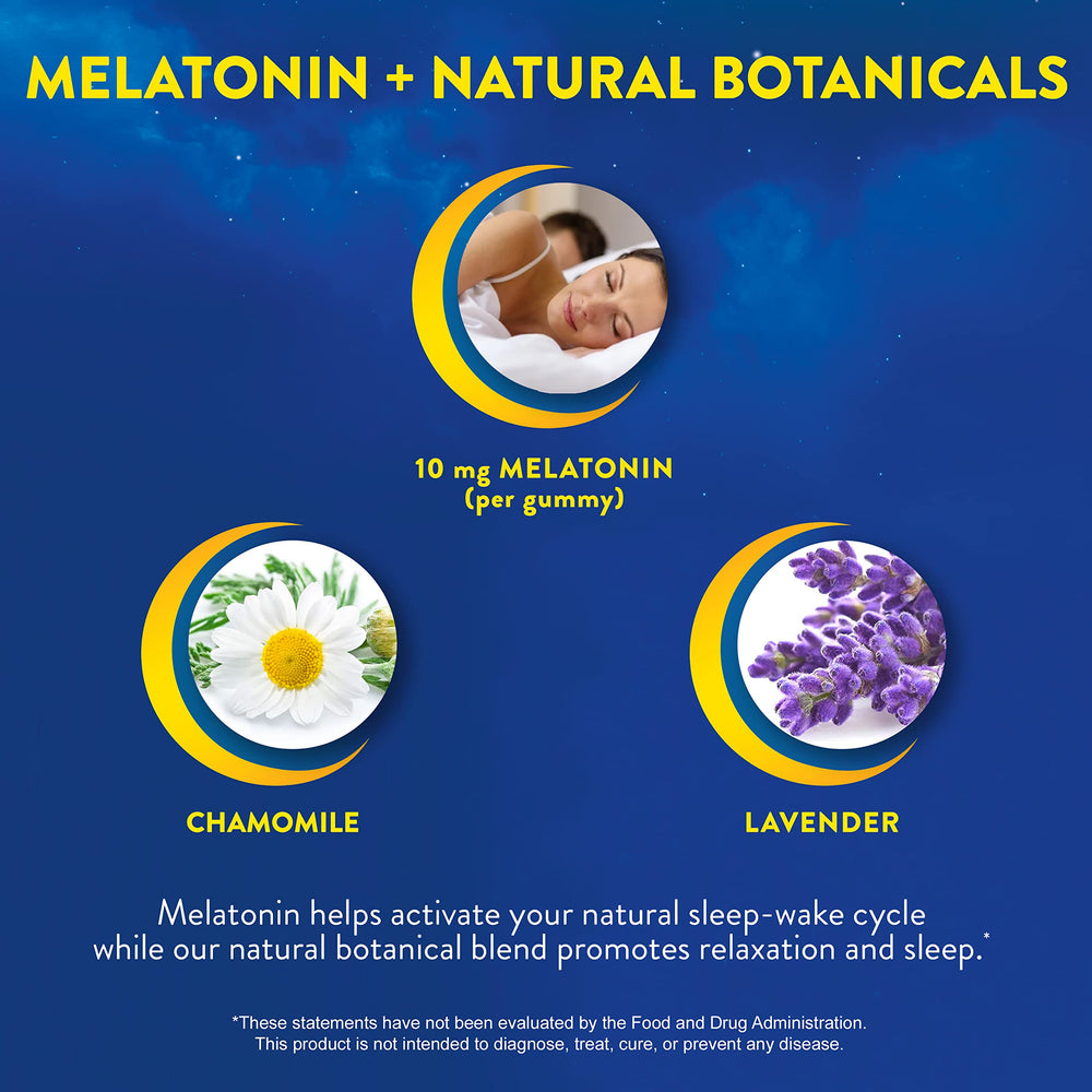 Chamomile and lavender ingredients used in MidNite Deep Sleep