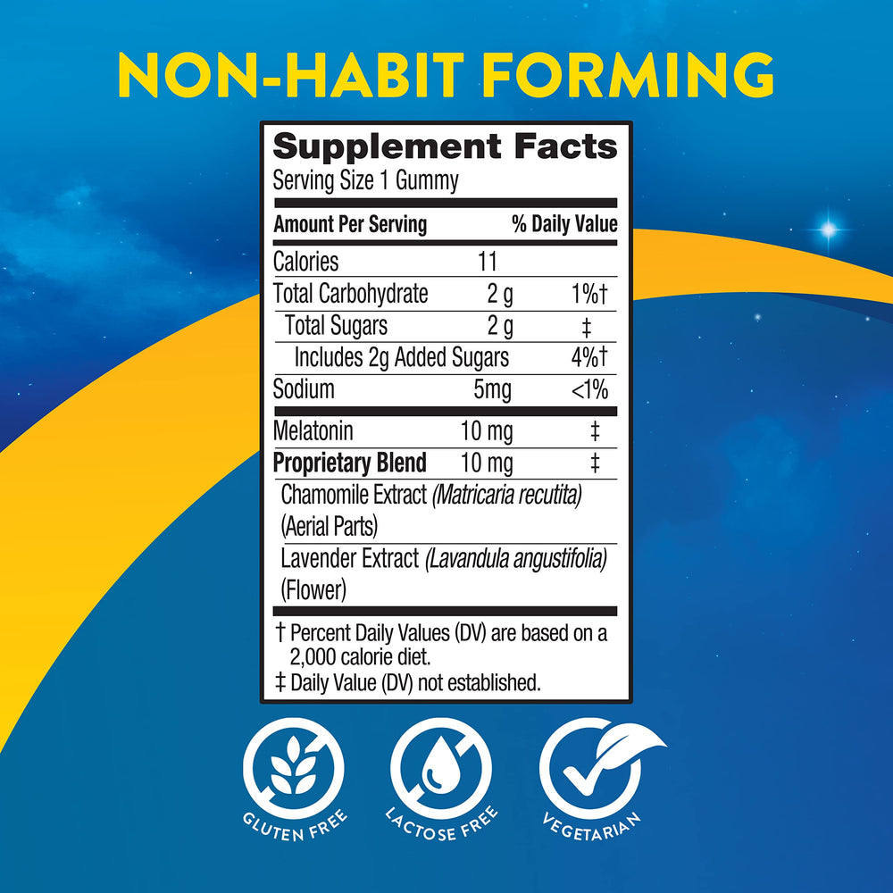 MidNite Deep Sleep packaging with 36 gummies