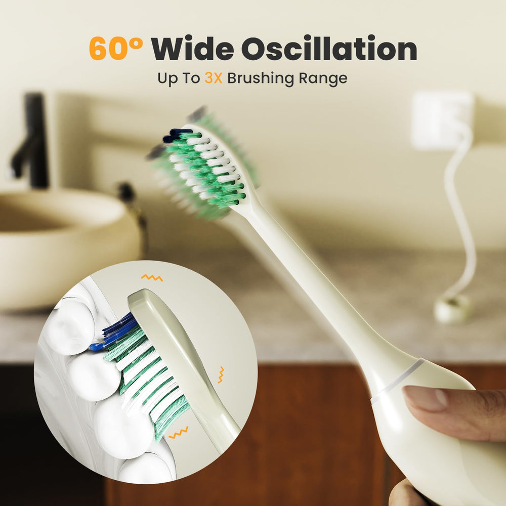 Close-up of 60° oscillation range on MIEUNUHH T3