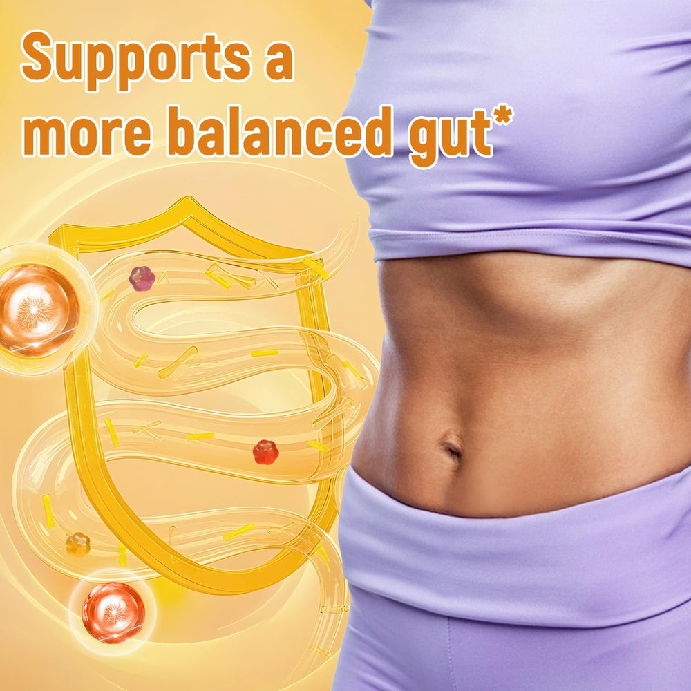 Apple-flavored Migcopat gummy close-up