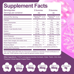 Graphic showing 30 billion CFU probiotics and prebiotics blend