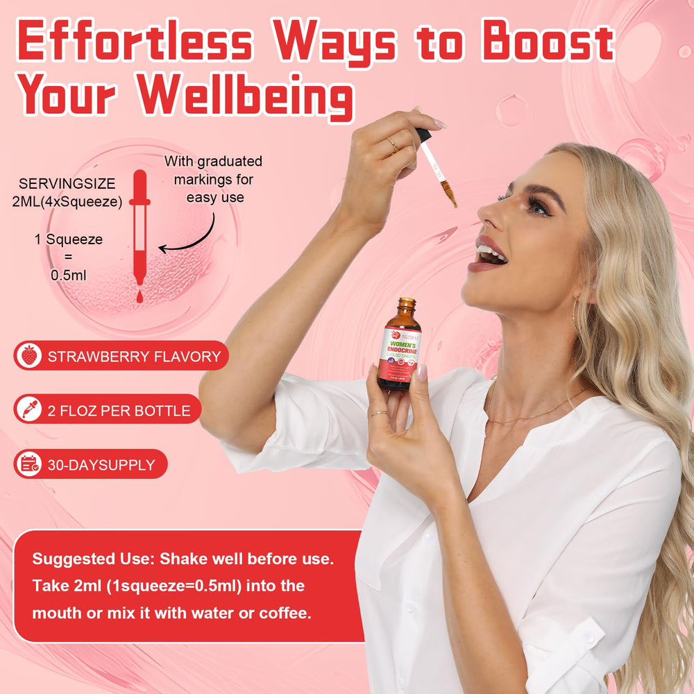 Easy dosing: two droppers daily for Migcopat endocrine drops