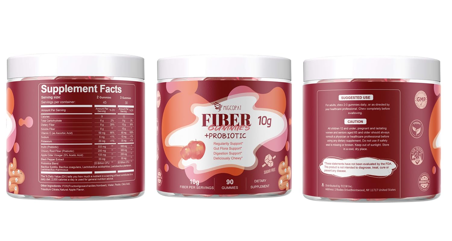 Digestive support concept image showing bloating relief