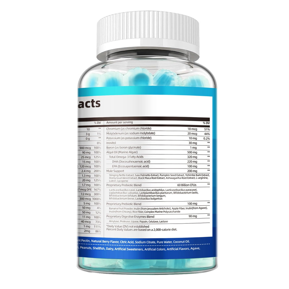 Close-up of berry-flavored gummy texture