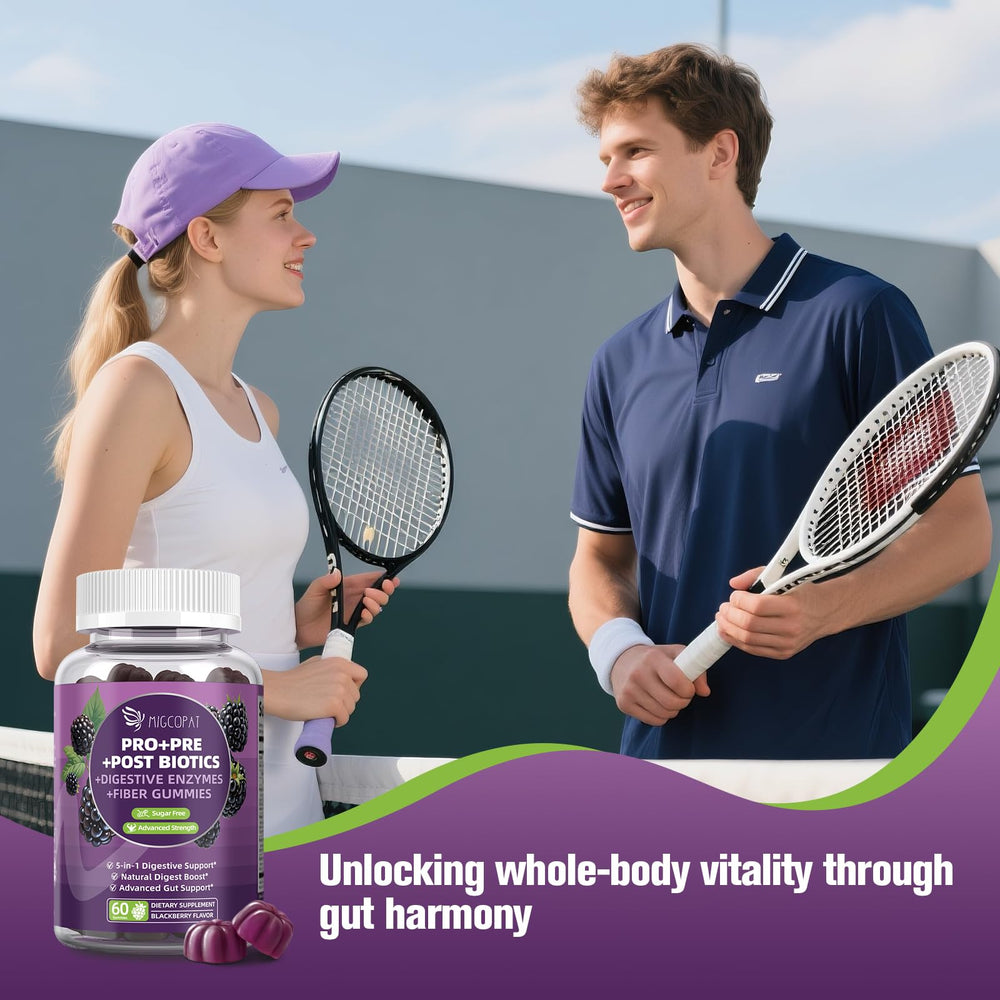 Close-up of a single blackberry flavored Migcopat gummy