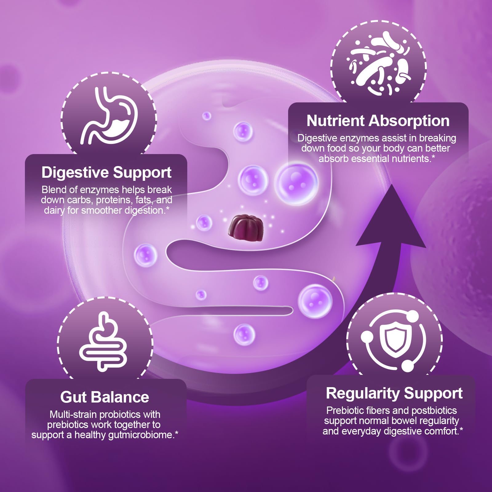 Back label showing nutrition information