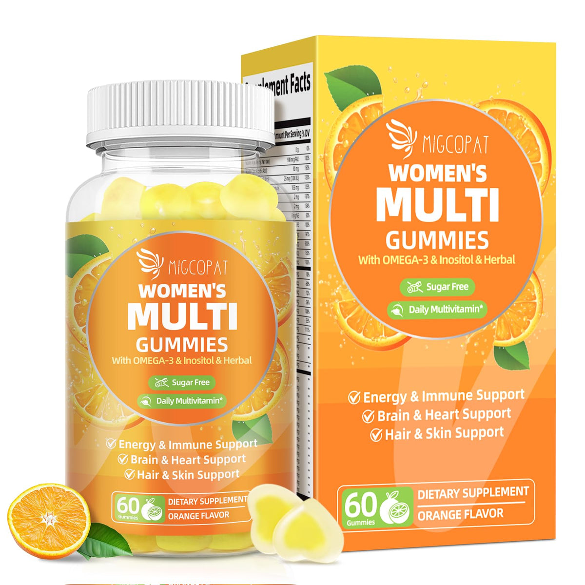 Migcopat Women Multivitamin Gummies hero image