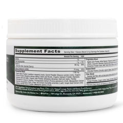 Mighty Maca Mango bottle side view with label