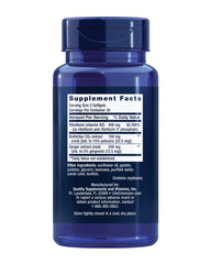 Two Migra-Eeze softgels representing the daily dose.