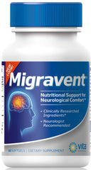 Migravent bottle with 60 capsules