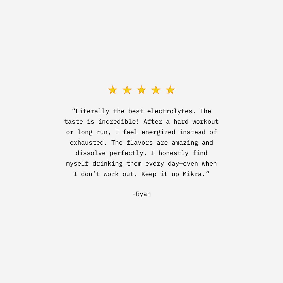 Mikra Hydrate sugar-free hydration powder