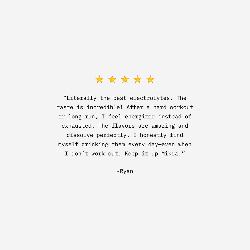 Mikra Hydrate sugar-free hydration powder