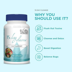 Digestive health benefits and detox concept