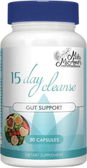 Front view of Mila Miamor 15 Day Cleanse bottle