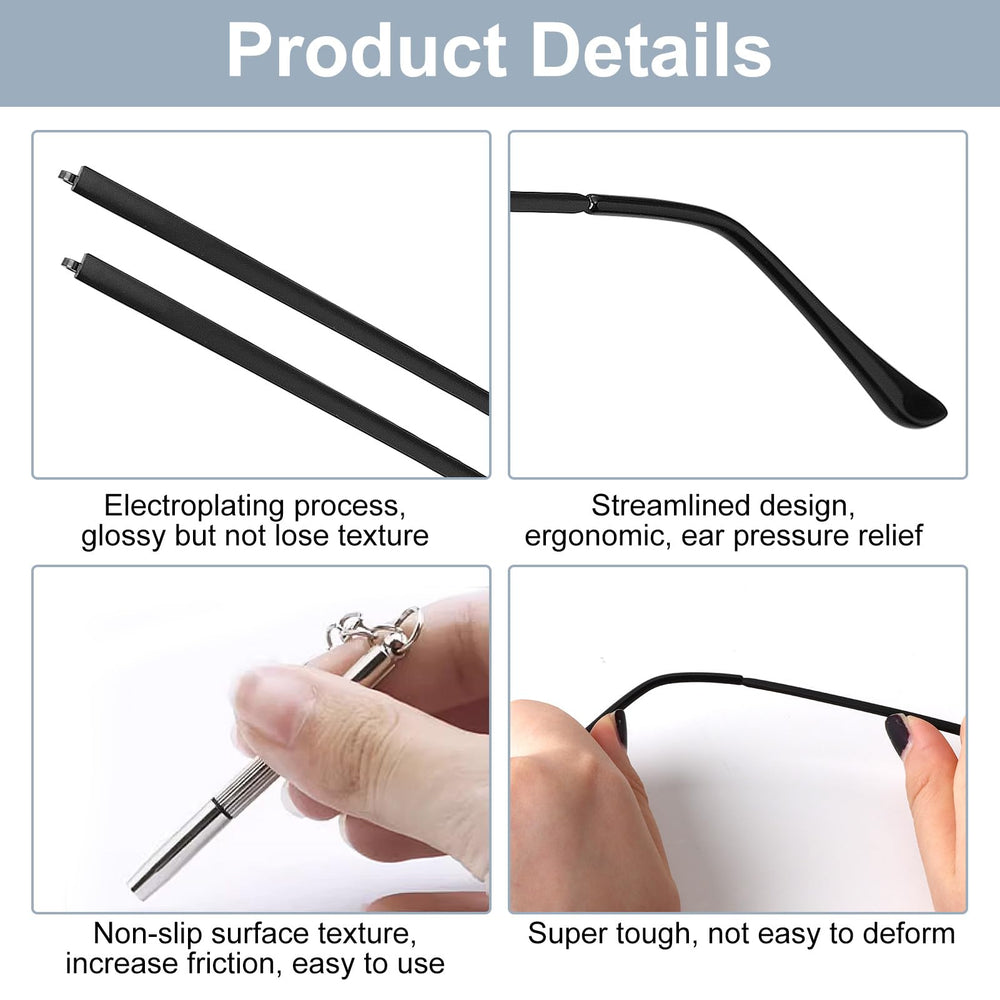 100 screws and a magnetic screwdriver included in MILAKE kit