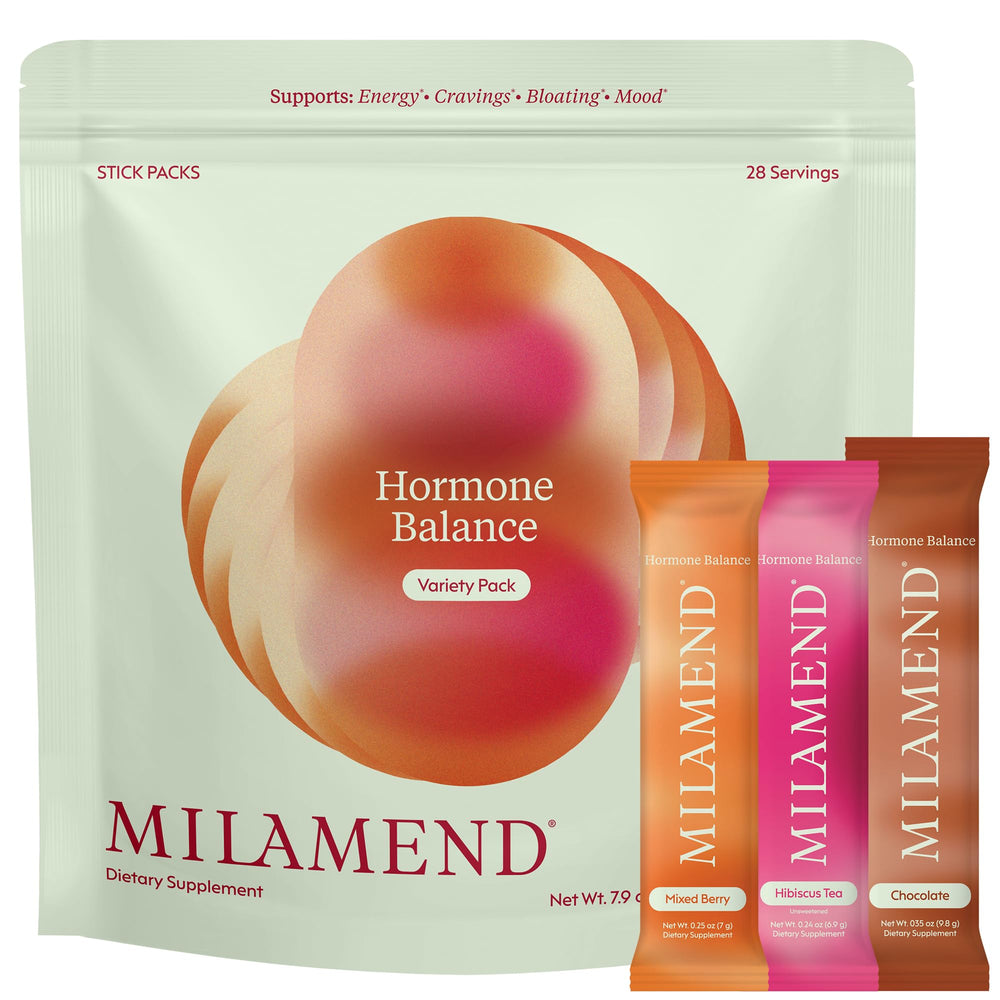 milamend front packaging showing container and branding for easy identification