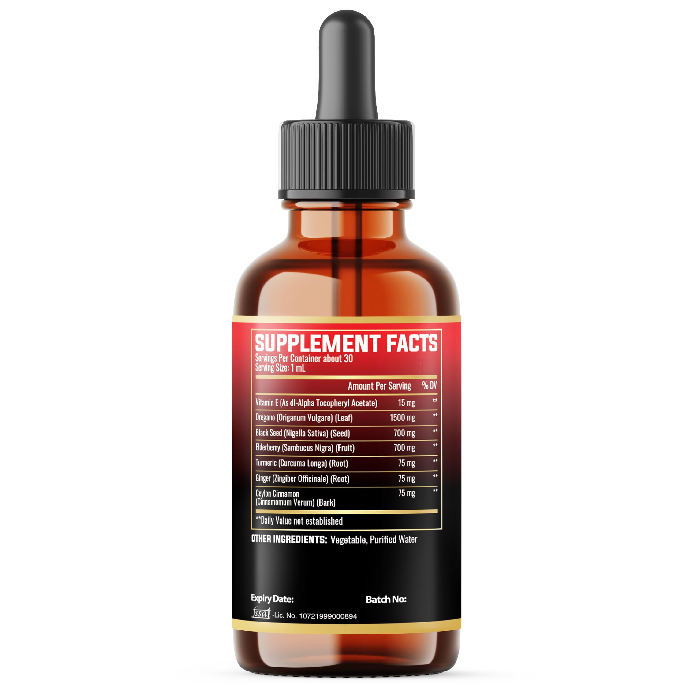 Non GMO Milivol oregano oil drops packaging