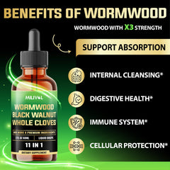 Wormwood hulls and black walnut image