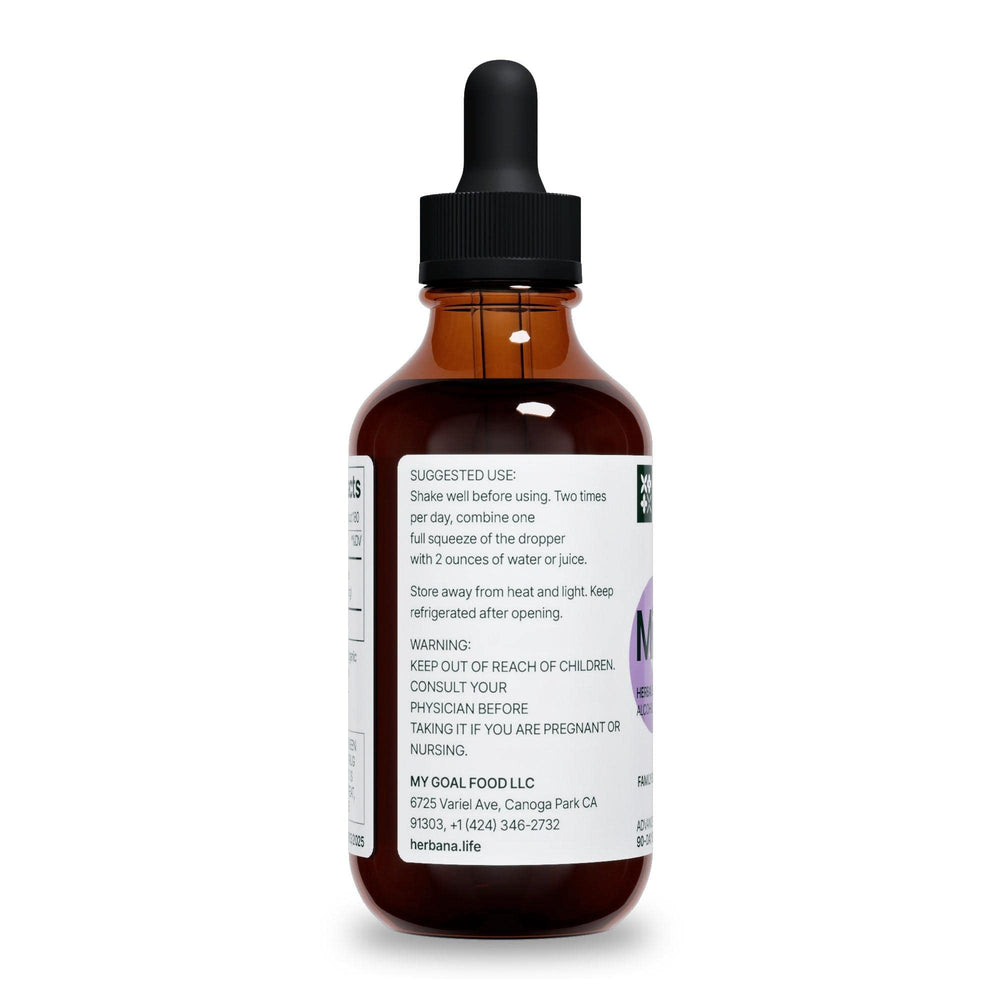 Herbal supplement packaging with milk thistle